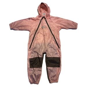 Tuffo MUDDY BUDDY Waterproof One-Piece Rain Suit 5T Pink